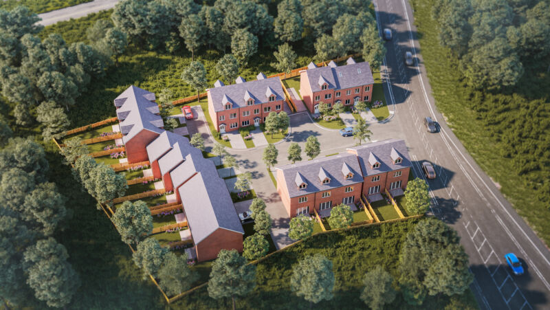 The Hillside project in Hyde is 50% sold out.
